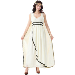 Damen Kleid Römische Toga Kostüm Cosplay Kostüm Halloween Karneval Party Anzug
