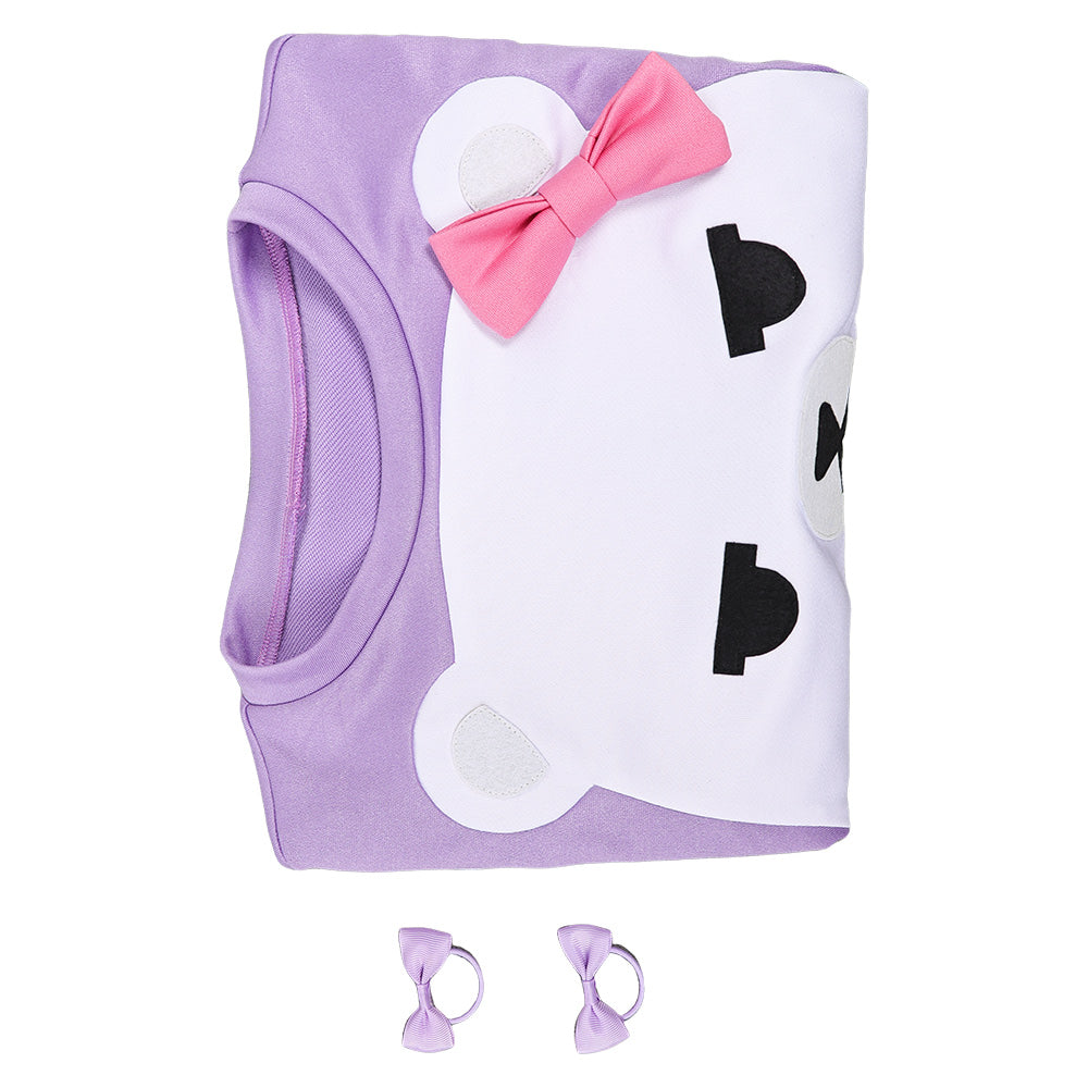 Damen Kpop Demon Hunters Mira Cosplay Kostüm Halloween Karneval Party Anzug