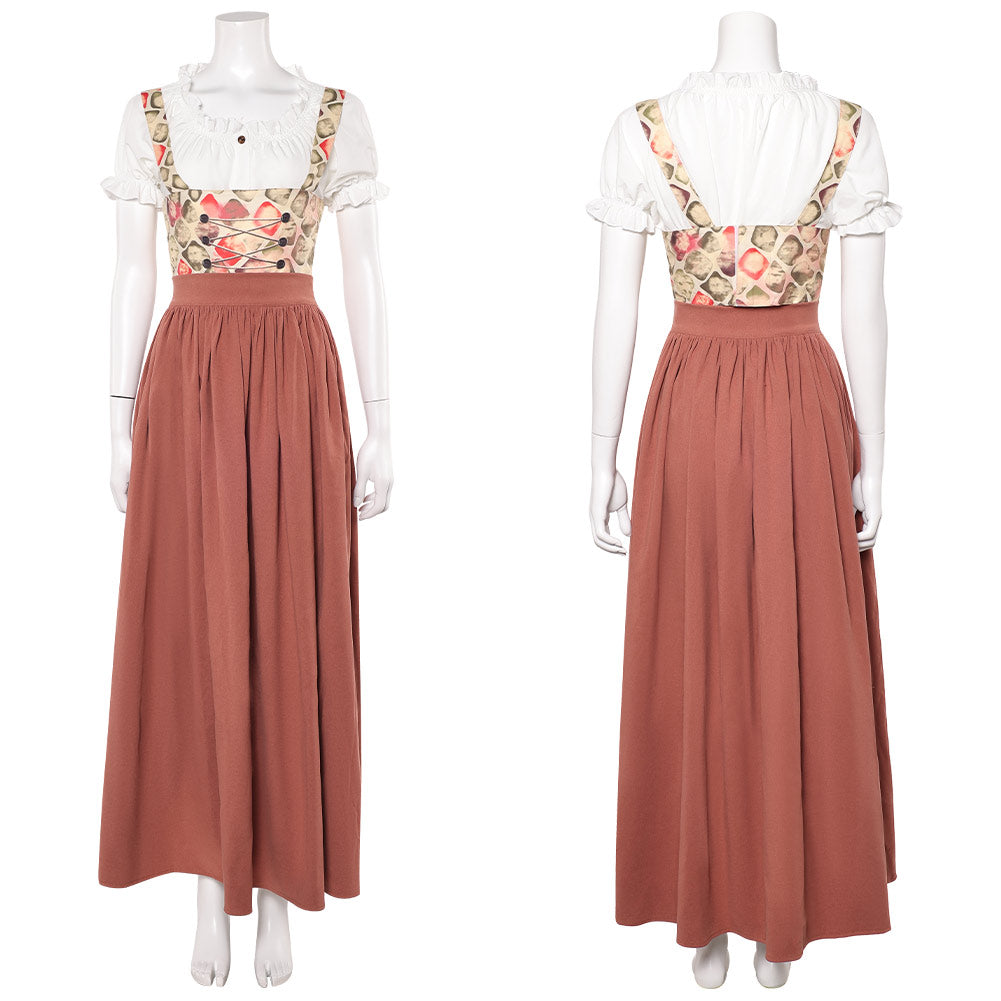 Damen Maria Hoflinger Oktoberfest Kleid cosplay Cosplay Kostüm Halloween Fasching Party Kostüm