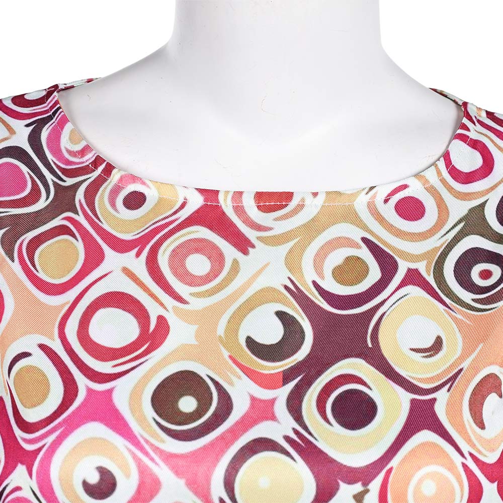 Damen Retro Hippie Kleid Cosplay Kostüm Halloween Karneval Party Anzug   