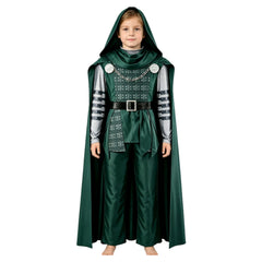 Dr.Doom Kinder Jungen Kostüm Set Doomsday Doctor Doom Halloween Karenval Outfit