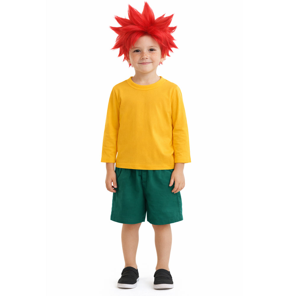 Meister Eder Und Sein Pumuckl Cosplay-Kostüm Halloween Karnevalsparty Anzug