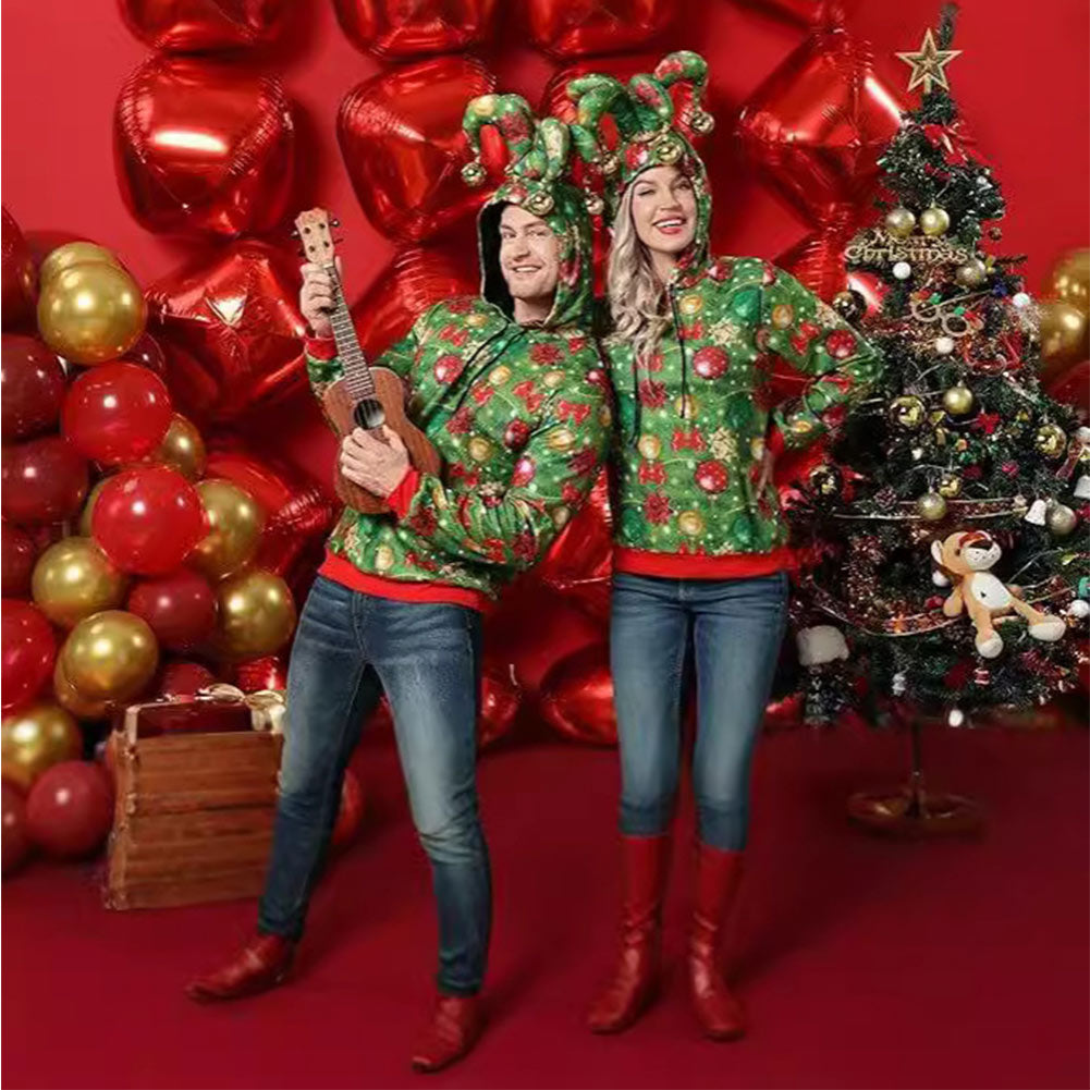 Erwachsene Hoodie Cosplay Kostüm Outfits Halloween Karneval Anzug Weihnachten