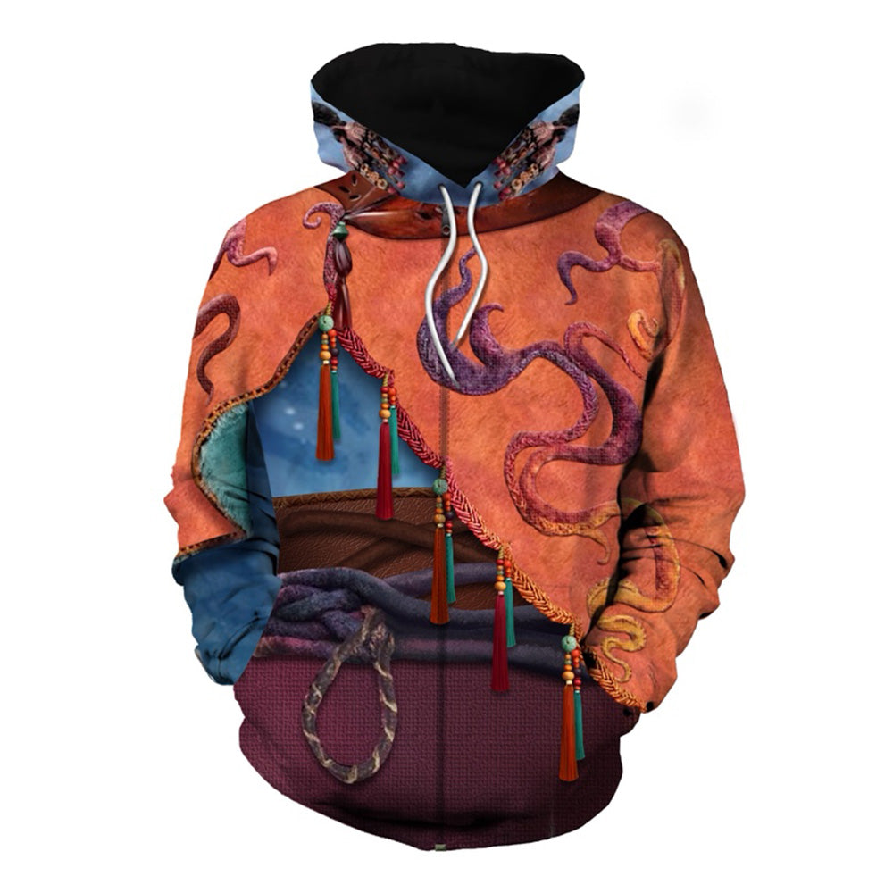 Erwachsene Peylak Avatar: Feuer und Asche Cosplay Hoodie 3D Druck Hoodie mit Kapuze
