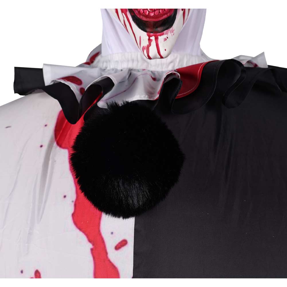 Erwachsene unisex Terrifier Cosplay Kostüm Halloween Karneval Party Anzug aufblasbar Kostüm