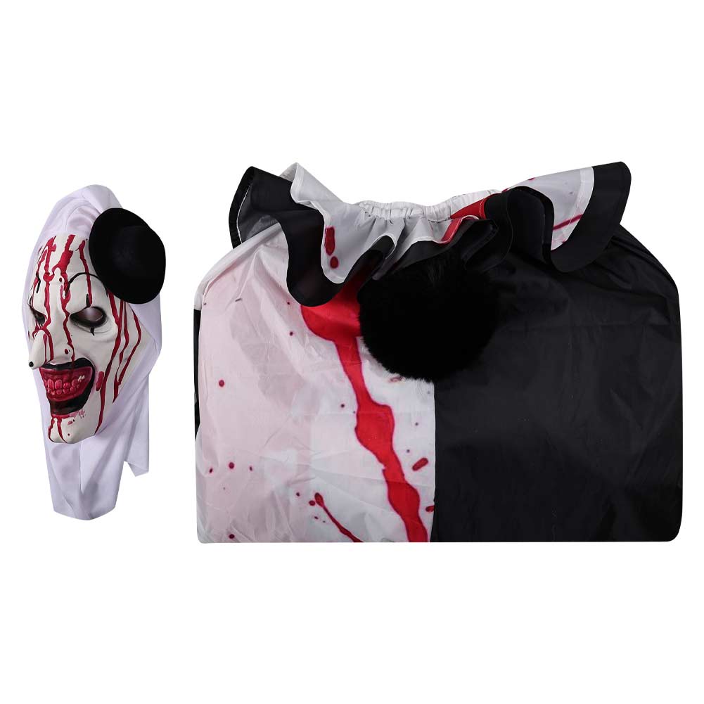 Erwachsene unisex Terrifier Cosplay Kostüm Halloween Karneval Party Anzug aufblasbar Kostüm