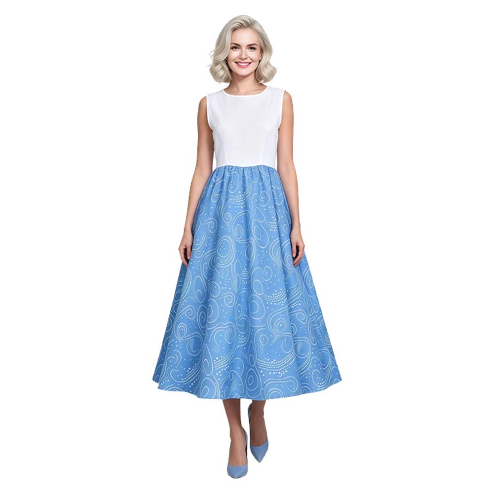 Fairy godmother blau Kostüm Set fée marraine Outfit