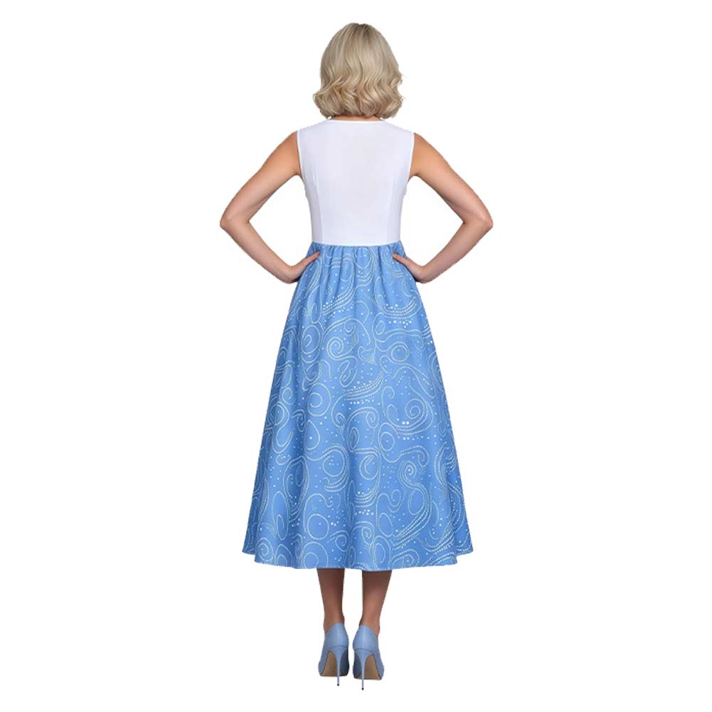 Fairy godmother blau Kostüm Set fée marraine Outfit