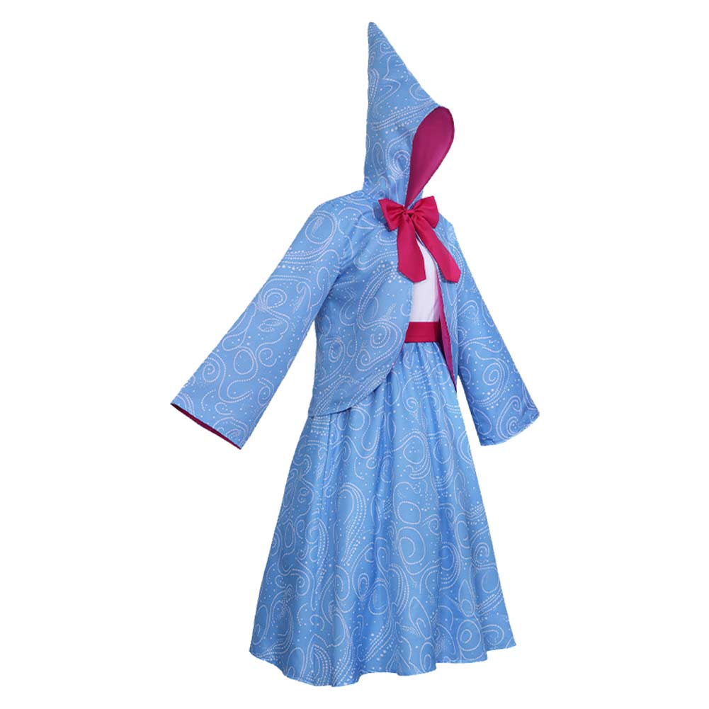 Fairy godmother blau Kostüm Set fée marraine Outfit