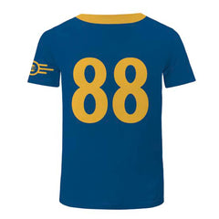 Fallout 88 T-shirt Cosplay Kostüm Outfits Halloween Karneval Anzug Game