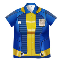 FallOut Cosplay T-shirt 76 Kostüm Outfits Halloween Karneval Anzug Game