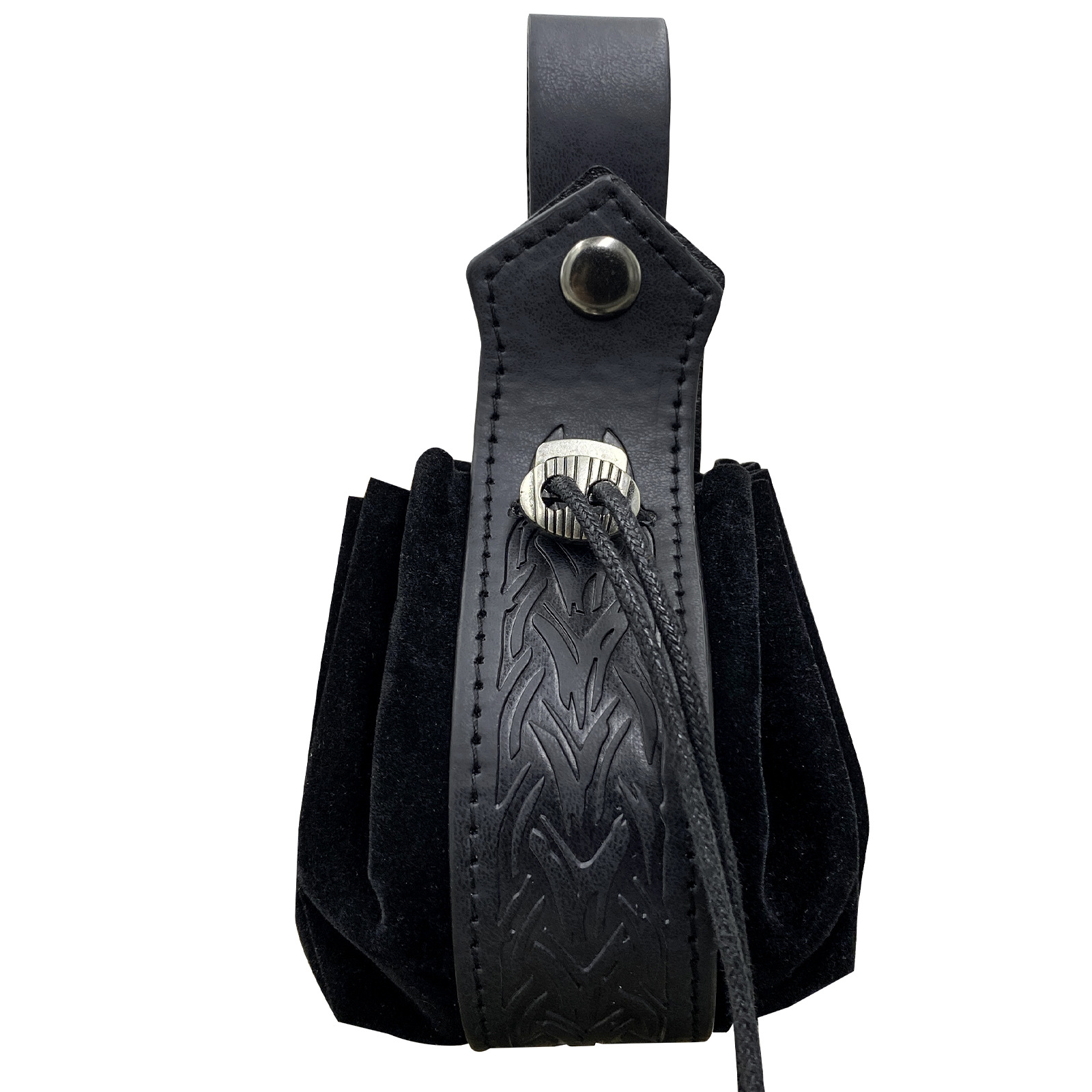 mittelalterliche Tasche für Gürtel Wikinger Stil Münzsack Halloween Karneval Kostüm Zubehör
