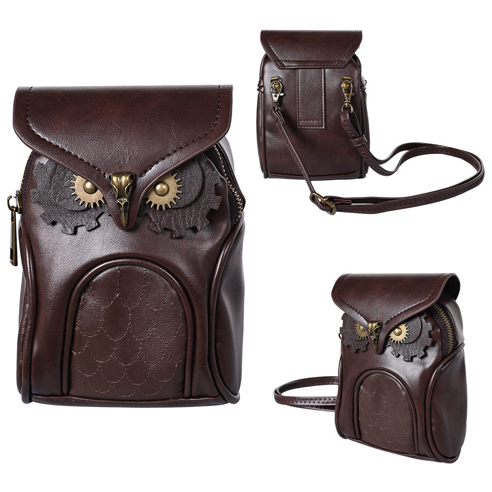 Halloween Faschingskostüm Zubehör Eule Tasche