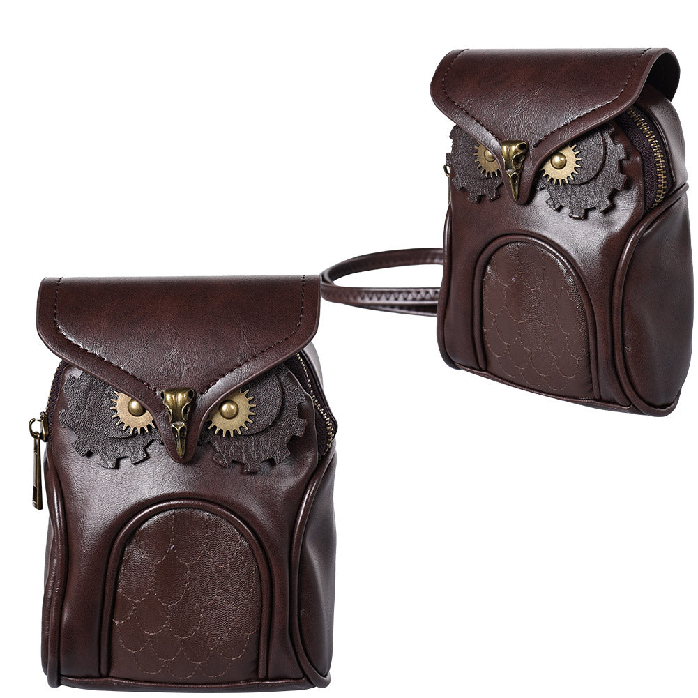 Halloween Faschingskostüm Zubehör Eule Tasche