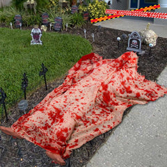 Halloween Horror Voice Controlled Corpse Ghost House Scene Layout Falsche menschliche Körper Requisiten