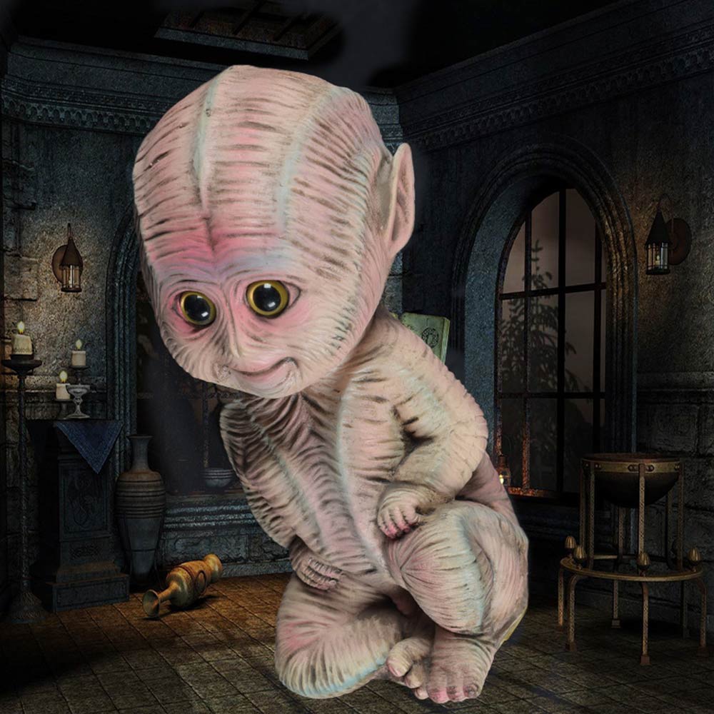 Halloween Spannende Alien-Sitzpuppe