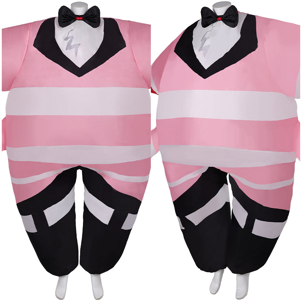 Hazbin Hotel Angel Dust Cosplay Kostüm Outfits Halloween Karneval Anzug Aufblasbare Anzüge cos