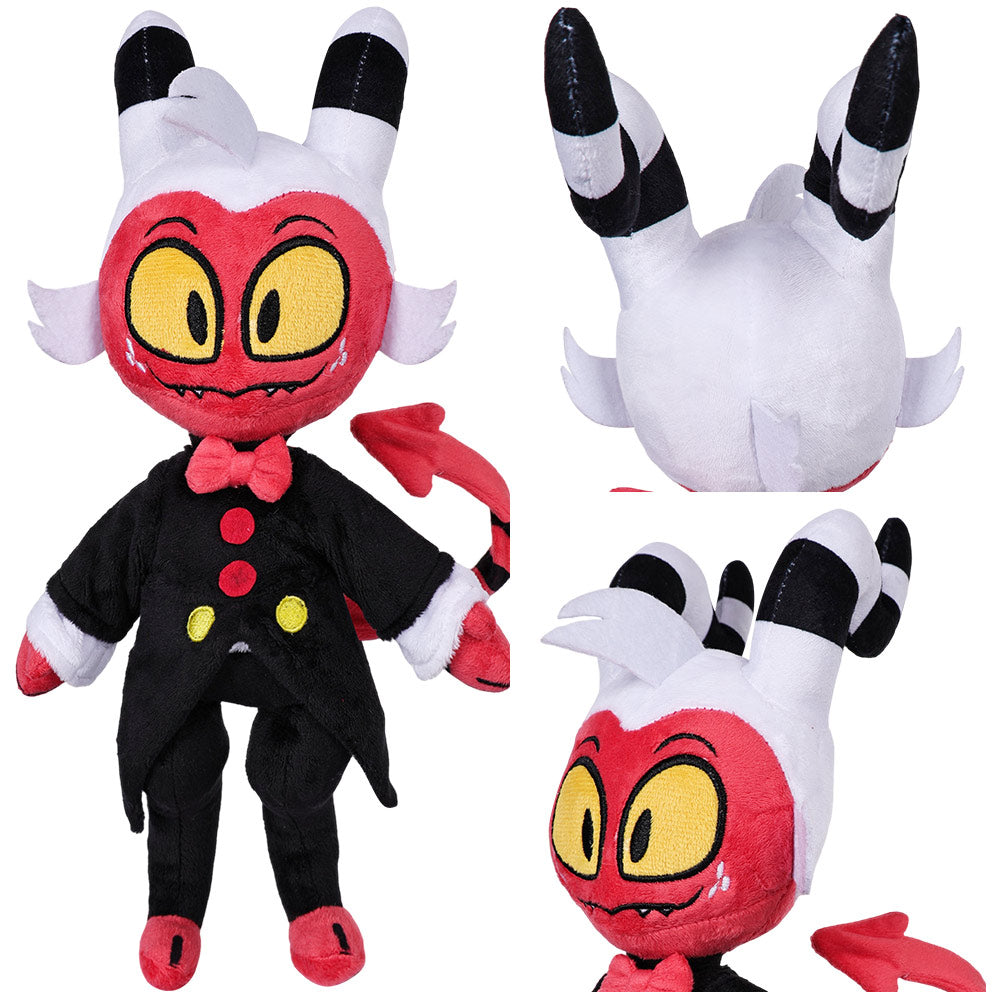 Hazbin Hotel Moxxie Plüschtiere Cartoon weiche Plüschpuppen Maskottchen Geburtstag Weihnachten Geschenk
