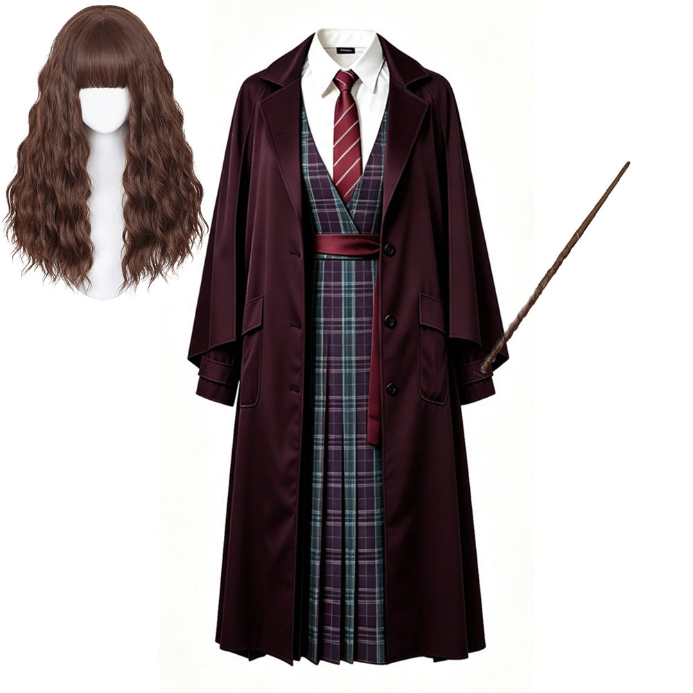 Kinder Hermione Granger Flying Uniform  Harry Potter 2026 Hermione Cosplay Kostüm