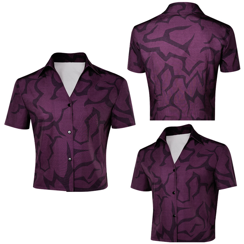 Herren Abby Shirt Kpop Demon Hunters Cosplay Kostüm Halloween Karneval Party Anzug