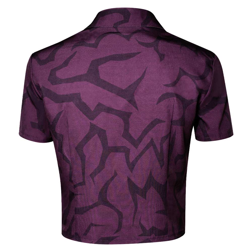 Herren Abby Shirt Kpop Demon Hunters Cosplay Kostüm Halloween Karneval Party Anzug