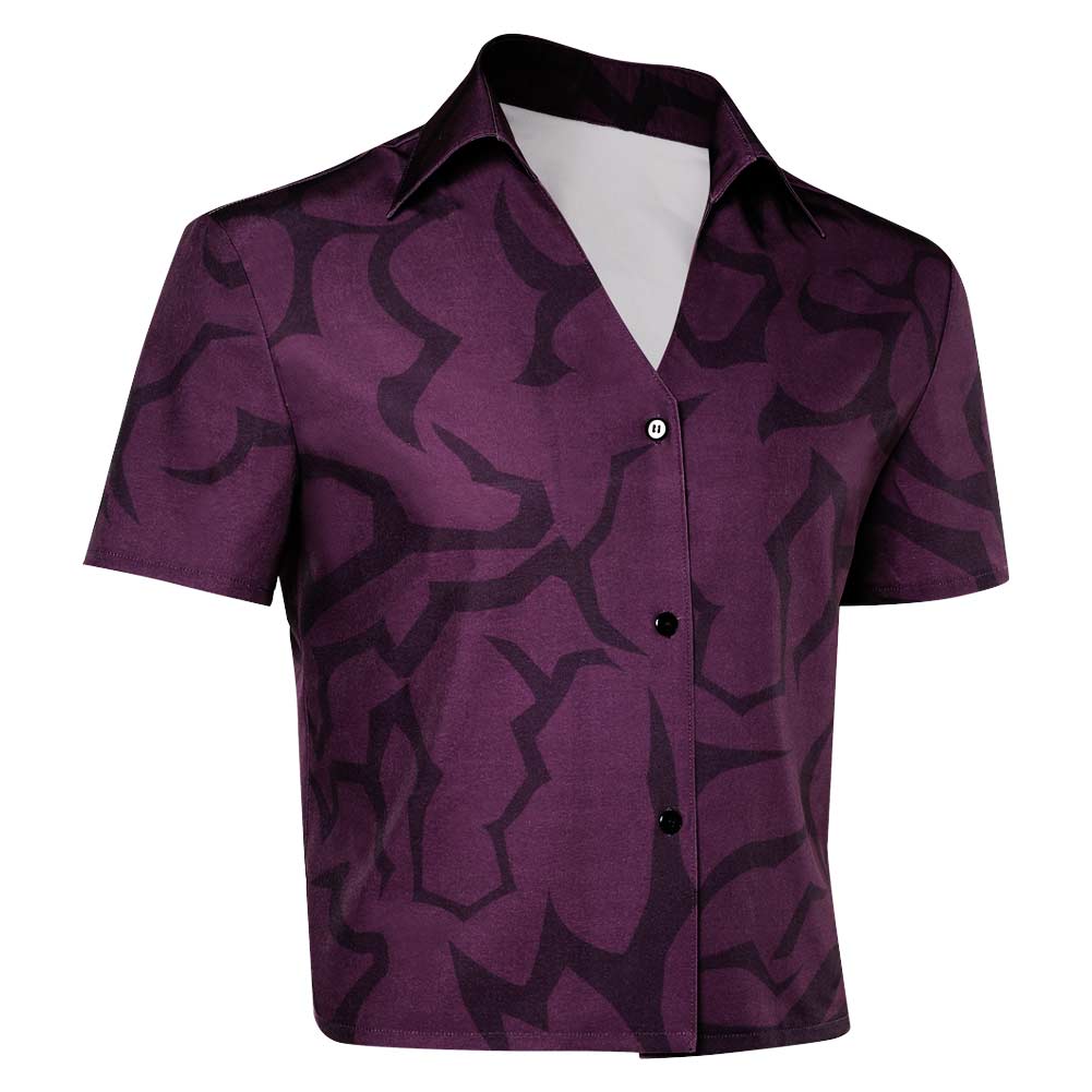 Herren Abby Shirt Kpop Demon Hunters Cosplay Kostüm Halloween Karneval Party Anzug