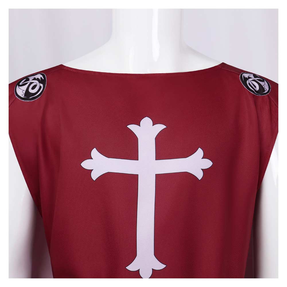 Herren Cosplay Kostüm Outfits Halloween Karneval Anzug Mittelalterliches Ritter Kostüm
