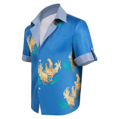 Herren Final Fantasy T-Shirt Cosplay Kostüm Kostüme Halloween Karneval Anzug Wolke cosplay