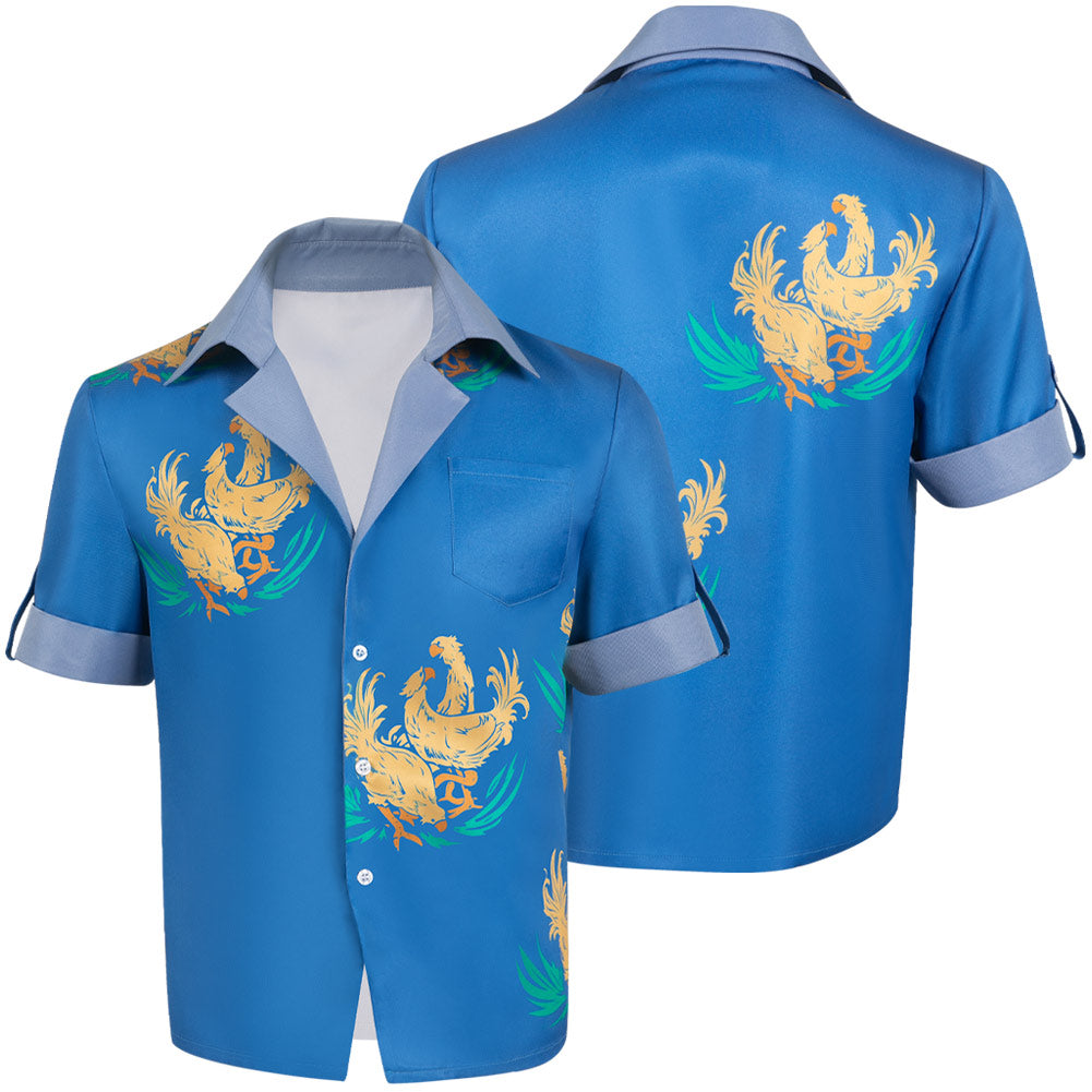 Herren Final Fantasy T-Shirt Cosplay Kostüm Kostüme Halloween Karneval Anzug Wolke cosplay