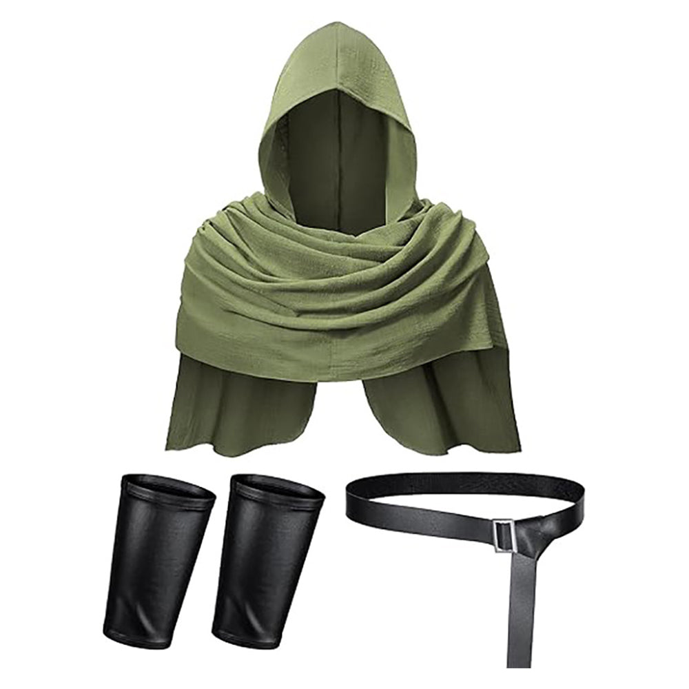 Herren Mittelalterliche Renaissance Piraten Ritter Schal Gewand Cosplay Kostüm Halloween Karneval Party Anzug