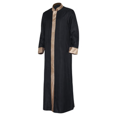 Herren Mittelalterliche vergoldete Robe Halloween Bühne Performance Cosplay Kostüm Outfits Halloween Karneval Anzug