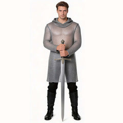 Herren Mittelalterliches Cosplay Kostüm für Halloween Karneval Partys