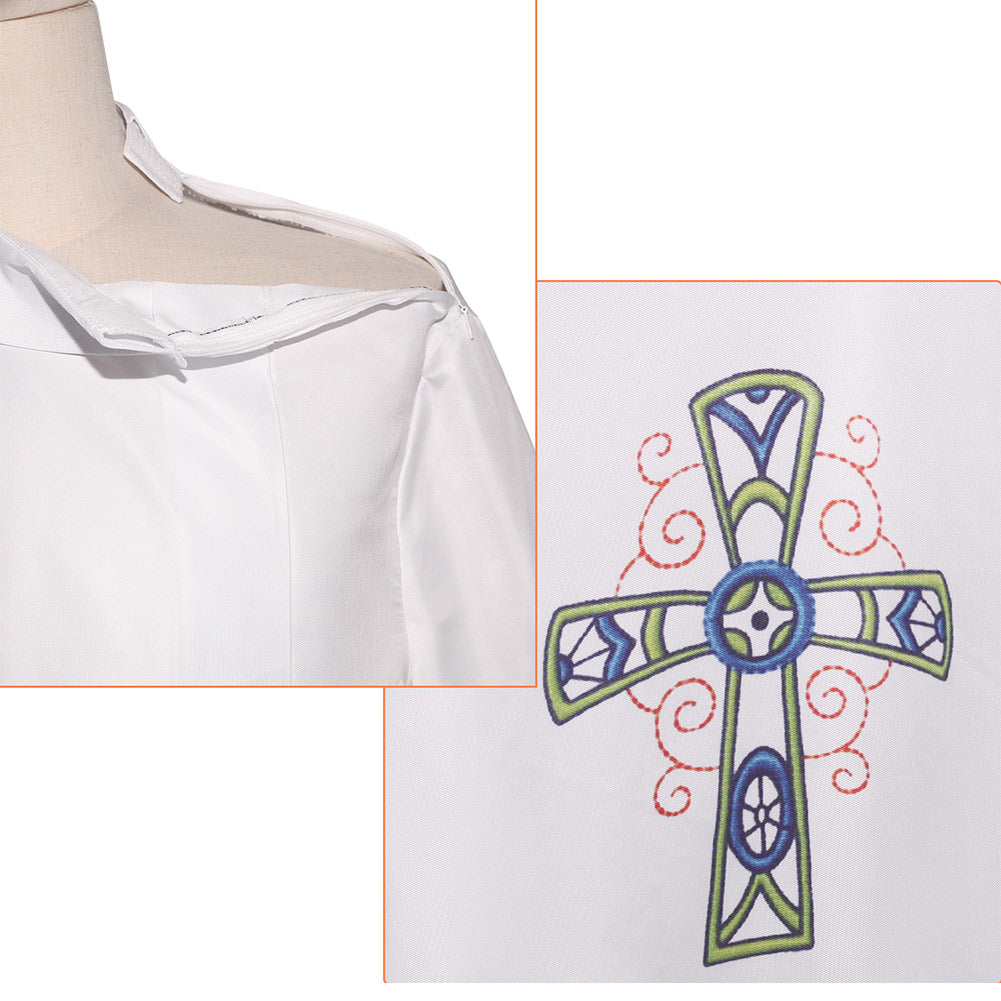 Herren pastor uniform Cosplay Kostüm Outfits Halloween Karneval Anzug