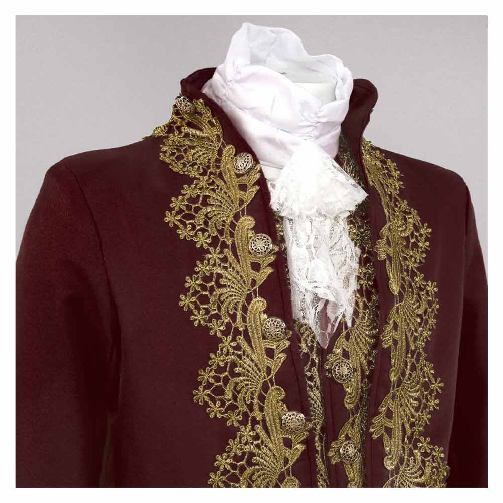 Herren Prinz von Victorias Hof Cosplay Kostüm Outfits George Washington Kostüm Halloween Karneval Anzug