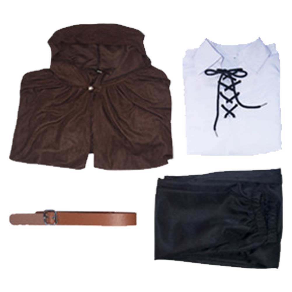 Herren Samurai Piraten Cosplay Kostüm Outfits Halloween Karneval Anzug Stil