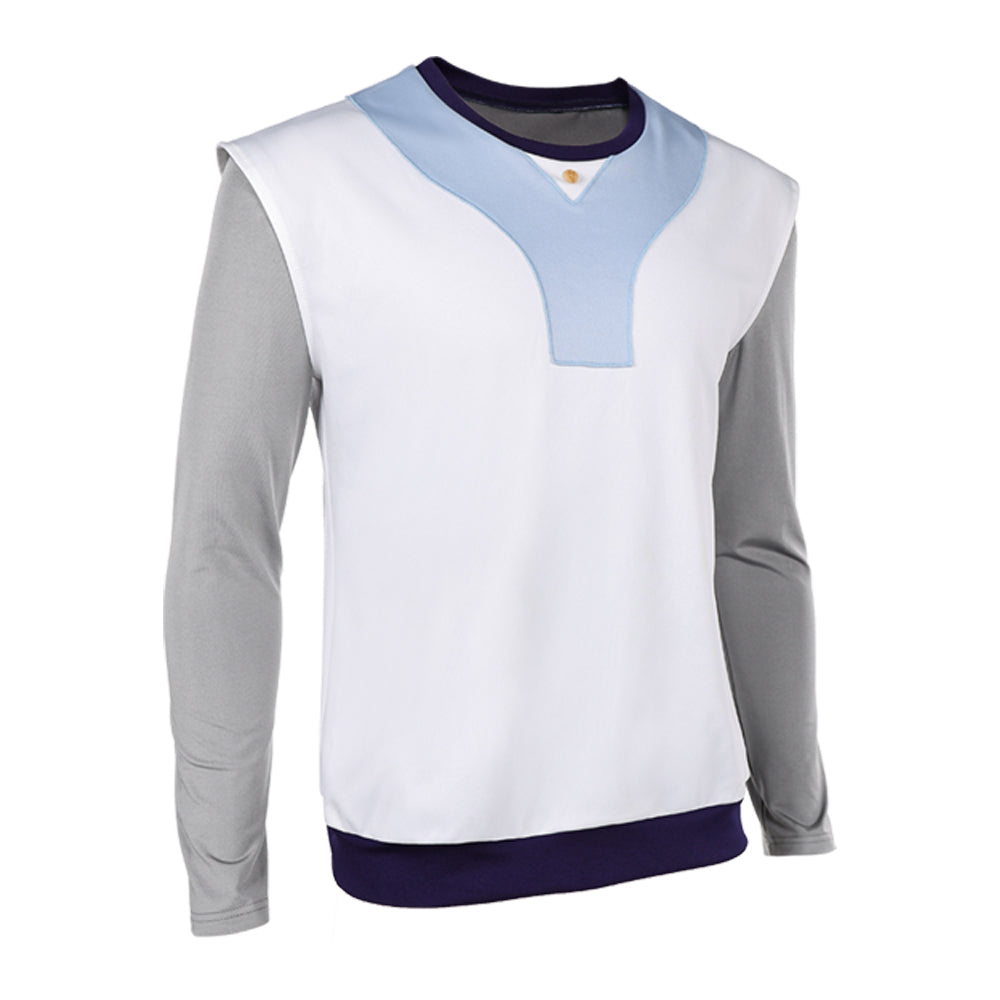 Herren Stranger Things Top Cosplay-Kostüm Halloween-Karnevalsparty-Anzug Lucas Sinclair Cosplay