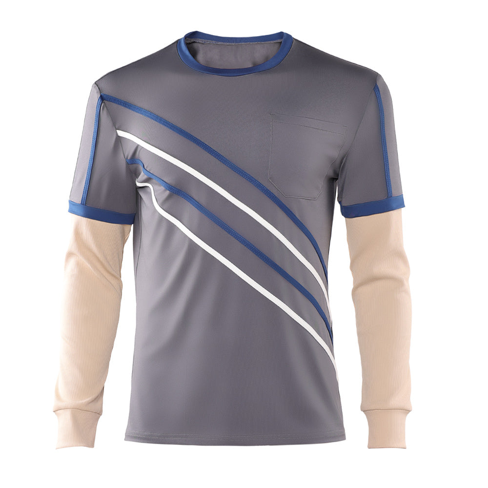 Herren Will Byers Stranger Things Shirt Cosplay Cosplay-Kostüm Halloween Karnevalsparty Anzug