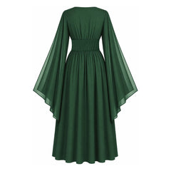 Hexe Renaissancerobe Mittelalterkleid Renaissance Gewand Latverian Halloween Karneval Kostüm