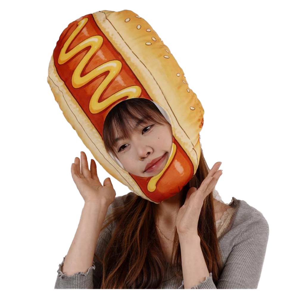 Hot Dog Form Hut Schaum Hut für Erwachsene Halloween Mottoparty Cosplay
