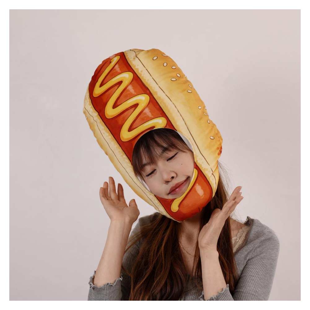 Hot Dog Form Hut Schaum Hut für Erwachsene Halloween Mottoparty Cosplay