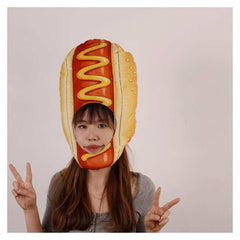 Hot Dog Form Hut Schaum Hut für Erwachsene Halloween Mottoparty Cosplay