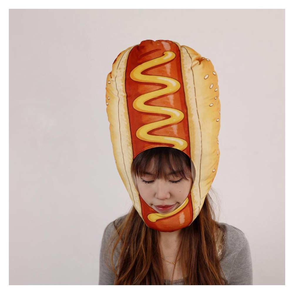 Hot Dog Form Hut Schaum Hut für Erwachsene Halloween Mottoparty Cosplay