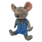 If you give a Mouse a Cookie -Maus Plüschtier Cartoon Weiches Plüschpuppen Maskottchen Geburtstag Weihnachten Geschenk
