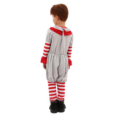 Kinder Clown Cosplay Kostüm Outfits Halloween Karneval Anzug