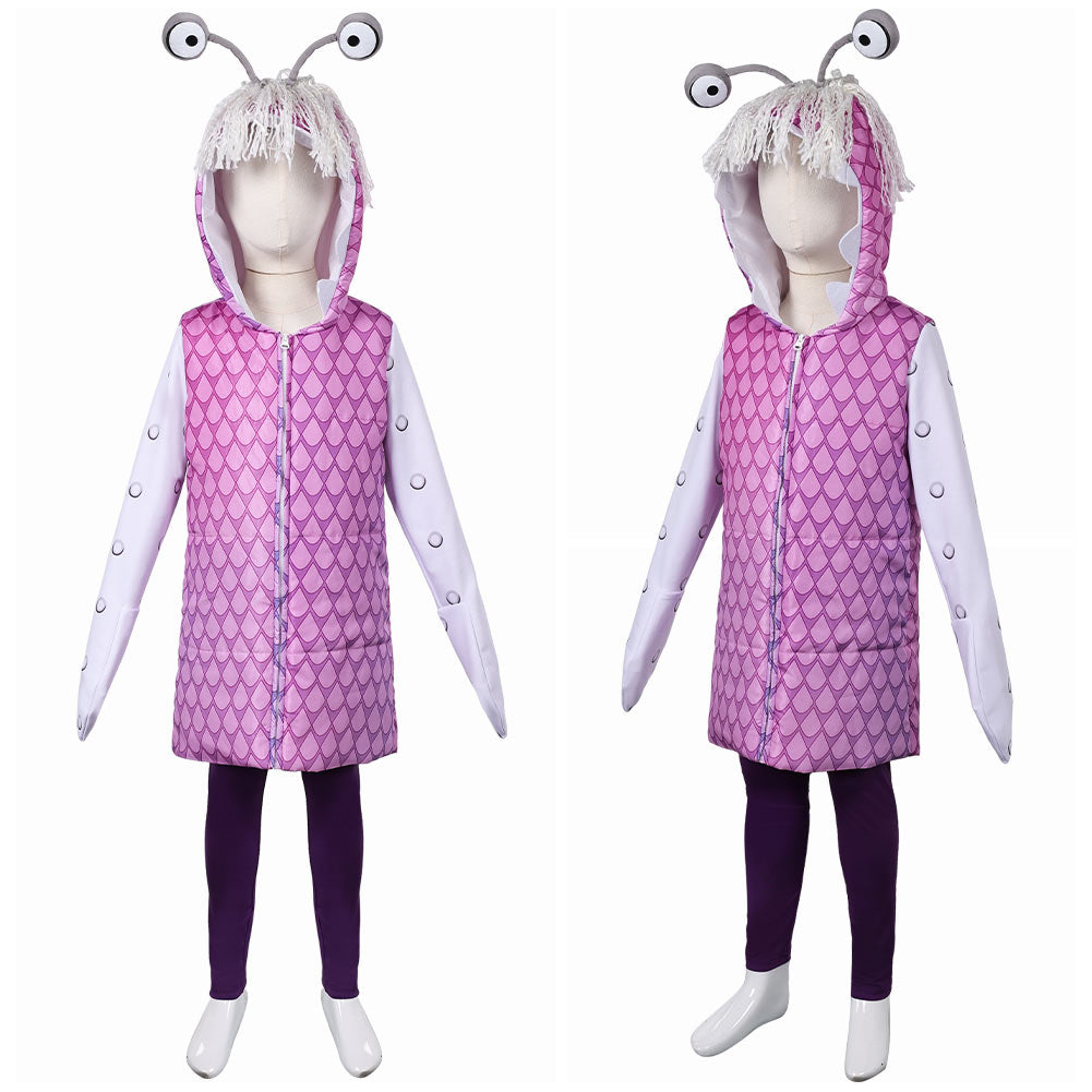 Kinder Cosplay-Kostüm Halloween Karneval Party-Anzug Boo Monsters Inc