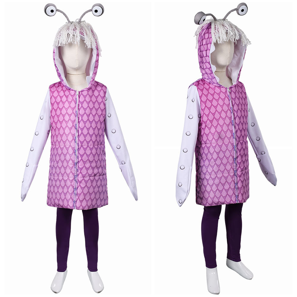 Kinder Cosplay-Kostüm Halloween Karneval Party-Anzug Boo Monsters Inc