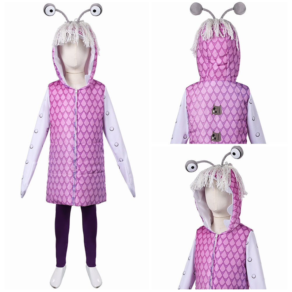 Kinder Cosplay-Kostüm Halloween Karneval Party-Anzug Boo Monsters Inc