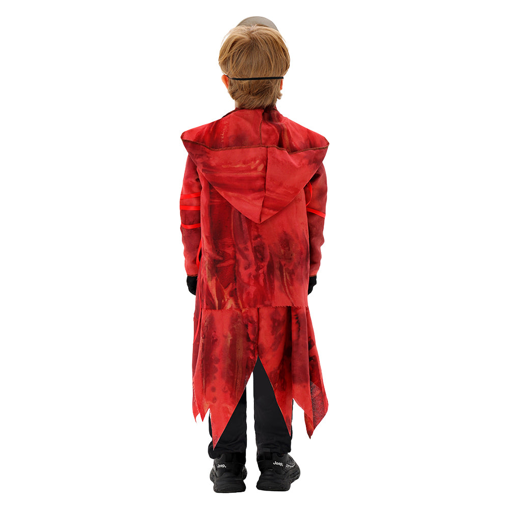 Kinder Cosplay Kostüm Halloween Karneval Party Anzug Das Gespenst Gesicht Tot bei Tageslicht