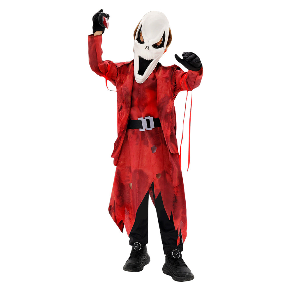 Kinder Cosplay Kostüm Halloween Karneval Party Anzug Das Gespenst Gesicht Tot bei Tageslicht