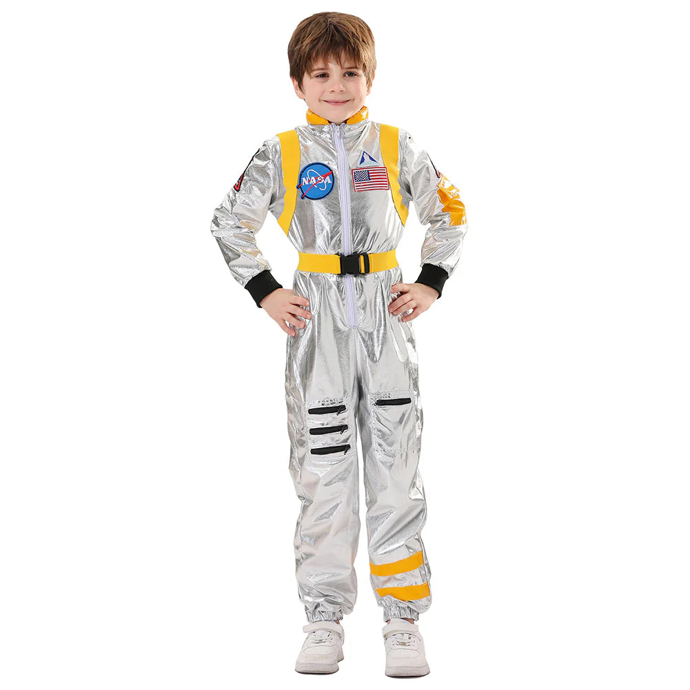 Herren Cosplay Kostüm Outfits Halloween Karneval Anzug Astronaut